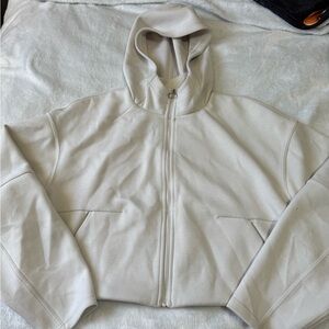 lululemon athletica Cream Hooded Sweater